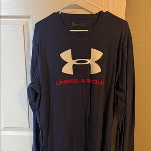 Under Armour Men's Dark Blue Long Sleeve Tee